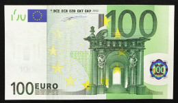 Italy 100 €  ITALIA DUISENBERG Q.FDS ABOUT UNC J003G5  Cod.€.094 Solo Bonifico Only Bank Transfert To Pay - 100 Euro