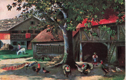 ARTS - Peintures Et Tableaux - La Ferme - Carte Postale Ancienne - Malerei & Gemälde