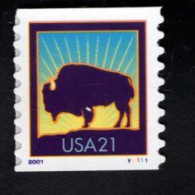 1869077295 2001  SCOTT 3475A (XX) POSTFRIS MINT NEVER HINGED - BUFFALO - Ungebraucht