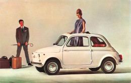 TRANPORTS - Voiture - Fiat 500 D - Colorisé - Carte Postale Ancienne - Toerisme