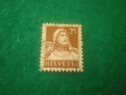 İSVİÇRE- 1900-1940        25C           USED - Oblitérés