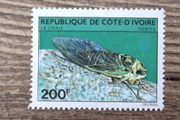 COTE D'IVOIRE Insectes, Insecte, Yvert N° 554 Neuf Avec Charnière. MLH (CIGALE) - Otros & Sin Clasificación