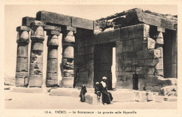 EGYPTE - Thèbes - Le Ramesseum - La Grande Salle Hypostile - Carte Postale Ancienne - Gabon