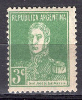 D0826 - ARGENTINA Yv N°299 * - Ongebruikt