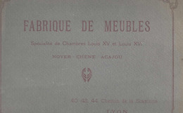 (France) Manufacture De Meubles C. MISIZZANO, LYON (1924) –Album (non Daté) - Camas Y Mesillas De Noche