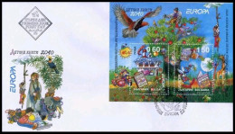 BULGARIA \ BULGARIE ~ 2010 - Europe-Cept - Les Enfents  - Bl FDC - FDC