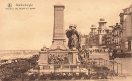 BELGIQUE - Flandre Occidentale - Blankenberge - Monument De Bruyne Et Lippens - Carte Postale Ancienne - Blankenberge