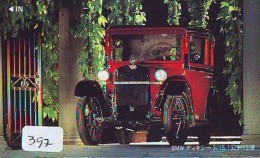 Télécarte JAPON * OLDTIMER * BMW   (397)  * Phonecard JAPAN * VOITURE * Auto * CAR * TELEFONKARTE * - Coches