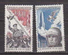 L3703 - TCHECOSLOVAQUIE AERIENNE Yv N°51/52 ** - Airmail