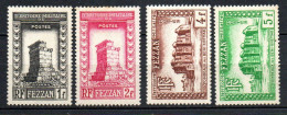 Col38 Colonie Fezzan N° 43 à 46 Neuf X MH Cote : 7,00€ - Unused Stamps