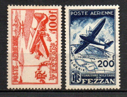 Col38 Colonie Fezzan PA  N° 4 & 5 Neuf X MH Cote : 20,00€ - Unused Stamps