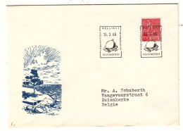 Finlande - Lettre De 1968 - Oblit Helsinki - - Lettres & Documents