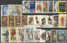 USA Top Quality Commemoratives Complete Yearset 1972 In 31 VFU Pcs ( With Circular PMK ) - SC.# 1446/1474 - Collezioni & Lotti