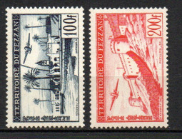 Col38 Colonie Fezzan PA  N° 6 & 7 Neuf X MH Cote : 26,00€ - Unused Stamps