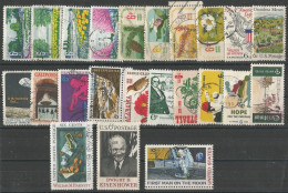 USA Top Quality Commemoratives Complete Yearset 1969 In 232 VFU Pcs (circular PMK) - SC.# 1365/1386 - Años Completos