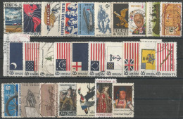 USA Top Quality Commemoratives Complete Yearset 1968 In 27 VFU Pcs (circular PMK) - SC.# 1339/1364 - Usati