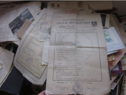 Felso Kereskedelmi Iskolai Bizonyitvany Szeged 1917 - Diplômes & Bulletins Scolaires