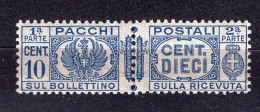 Z6094 - ITALIA REGNO PACCHI SASSONE N°25 ** - Pacchi Postali