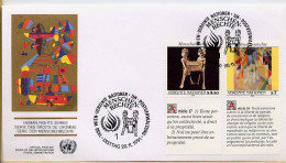 UN - VEREINTE NATIONEN - NATIONS UNIES -  FDC 1991  -  HUMAN RIGHTS - FDC