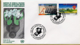 UN - VEREINTE NATIONEN - NATIONS UNIES -  FDC 1991 - FDC