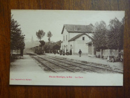 CPA  Non écrite - MEUSE MONTIGNY LE ROI LA GARE TRAIN LOCOMOTIVE SNCF - Montigny Le Roi