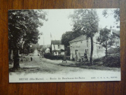 CPA  Non écrite - MEUSE ROUTE DE BOURBONNE LES BAINS CAFE RESTAURANT - Montigny Le Roi