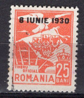 S2858 - ROMANIA ROUMANIE SERVICE Yv N°21 - Dienstzegels