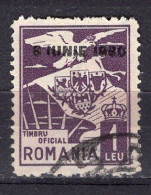 S2852 - ROMANIA ROUMANIE SERVICE Yv N°13 - Officials