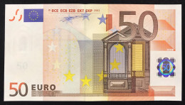 Italy 50 €  ITALIA DUISENBERG Q.FDS ABOUT UNC J004F1  Cod.€.129 Solo Bonifico Only Bank Transfert To Pay - 50 Euro