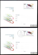 BULGARIA - 2010 - Jeux Olimpiques D'Hiver - Vancouver'2010 - 2 P.St Mint & Spec.cache - Enveloppes