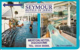 JER41 TARJETA DE JERSEY DE SEYMOUR HOTEL  (10JERD) - [ 7] Jersey Und Guernsey