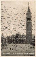 ITALIE - Venezia - Volata Dei Piccioni In Piazza S. Marco -  Animé - Carte Postale Ancienne - Venezia (Venice)