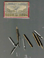 COMPAGNIE FRANCAISE SERMAJOR Paris - - Petite Boîte Ouverte Contenant Plusieurs Dizaines De Plumes DIVERSES - Pens