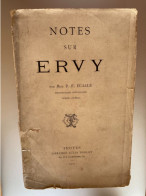 Notes Sur Evry Le Chatel Mgr P.F. Ecalle Vicaire Général 1901 - Champagne - Ardenne