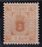ICELAND 1876 - MNH - Sc# O4 - Official - Oficiales