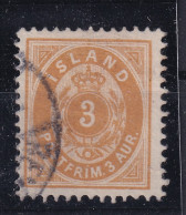 ICELAND 1897 - Canceled - Sc# 21 - Oblitérés