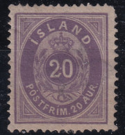 ICELAND 1875 - MLH - Sc# 13 - Nuovi