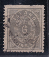 ICELAND 1876 - Canceled - Sc# 10 - Oblitérés