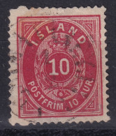 ICELAND 1876 - Canceled - Sc# 11 - Used Stamps