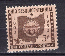 H1257 - ETATS UNIS UNITED STATES Yv N°569 ** OHIO - Ongebruikt