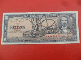 7810 - Cuba 10 Pesos 1960 - Cuba
