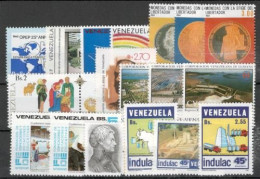 Venezuela Nº 1181/7,1198/203,1204/19. - Venezuela