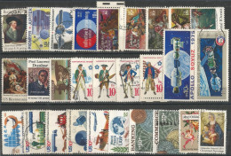 USA Top Quality Commemoratives Complete Yearset 1975 In 28 VFU Pcs (circular PMK) - Usados