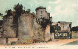 FRANCE - Loches  - Ensemble De La Tour Louis XI Et Du Martelet - Colorisé - Carte Postale Ancienne - Loches