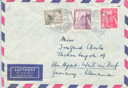 SPAIN - AIRMAIL 1961? - STUTTGART / 1203 - Briefe U. Dokumente