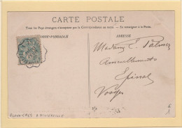 Convoyeur Plombieres A Aillerville - 1905 - Correo Ferroviario