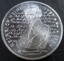 Germania - RFT - 10 Mark 1997 D - 200° Nascita Di Heinrich Heine - KM# 190 - 10 Marcos