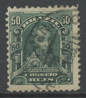 Brésil - Brasilien - Brazil 1906-15 Y&T N°130 - Michel N°165 (o) - 50r A Cabral - Used Stamps