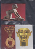 ÄGYPTEN - EGYPT - DYNASTIE- ÄGYPTOLOGIE - ARCHIOLOGIE - 3 ANSICHTSKARTEN - POST CARD - NEUE - Sfinge