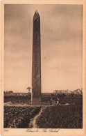 EGYPTE - Heliopolio - The Obelisk - Carte Postale Ancienne - Autres & Non Classés